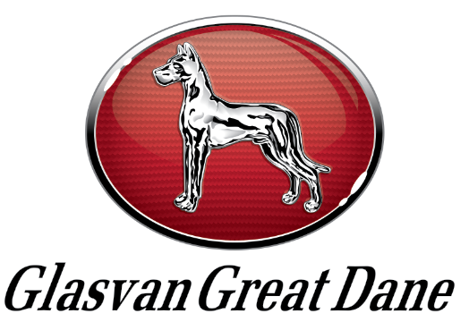 Glasvan Great Dane